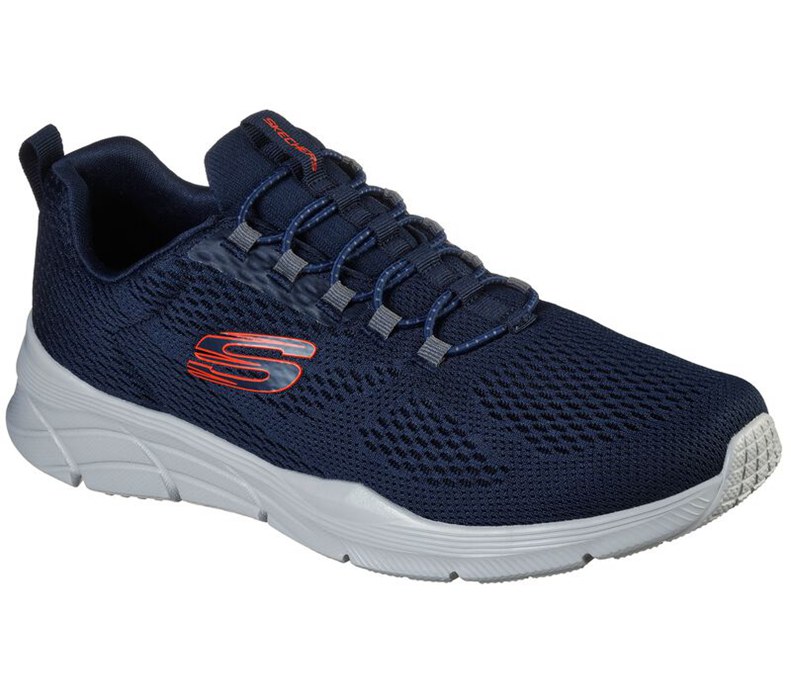 Skechers Relaxed Fit: Equalizer 4.0 - Wraithern - Mens Sneakers Navy [AU-MU7043]